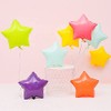 10 Pack 18" Star Heart Film Balloons Macaron