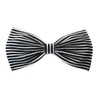 Large Hair Bow Collection (Alligator Clip, Edgy Black & White