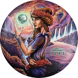 Mint Discs Discraft Paul McBeth Signature SuperColor ESP Luna Putter Golf Disc, 173-174g