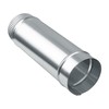 Evecad 4 Inch Round Dryer Duct, Straight Rigid Galvanized Steel