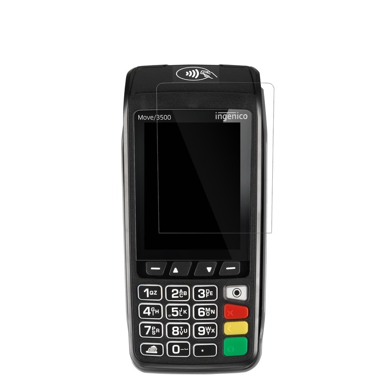dipos I 4x Clear Screen Protectors for Ingenico Move 3500