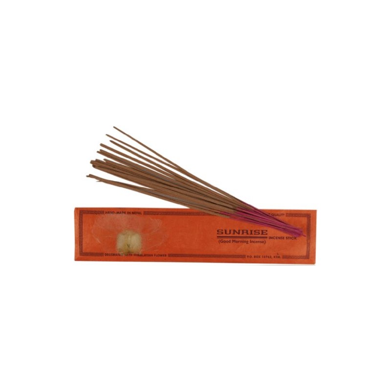 Guru-Shop Handmade Incense Sticks - Sunrise, Orange, Incense Sticks from