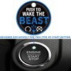 TOOLEPIC Blue Engine Start Button Cover for Ford F-150, Raptor,