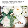 Candy Boxes, Green Gift Box with Ribbon 50 Sets for