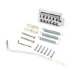 Chrome Tremolo Bridge System Electric Guitar Bridge Parts Set for