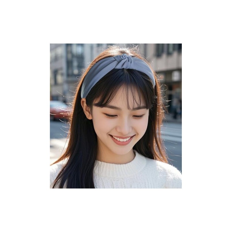 axy HR35 Fabric Headband with Knots Vintage Beautiful Headband Hair