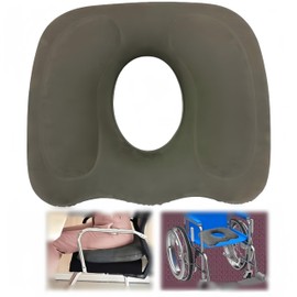 Beautiful Butt Cushion Seat Cushion Orthopaedic Doughnut Cushion Inflatable Seat Cushion Seat Cushion Inflatable Coccyx Seat Cushion Bedsores Seat Cushion Hemorrhoids Seat Ring Haemorrhoids - Grey