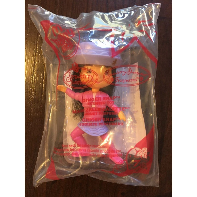 McDonald's Happy Meal Toy Strawberry Shortcake GINGER SNAP #7 Scented