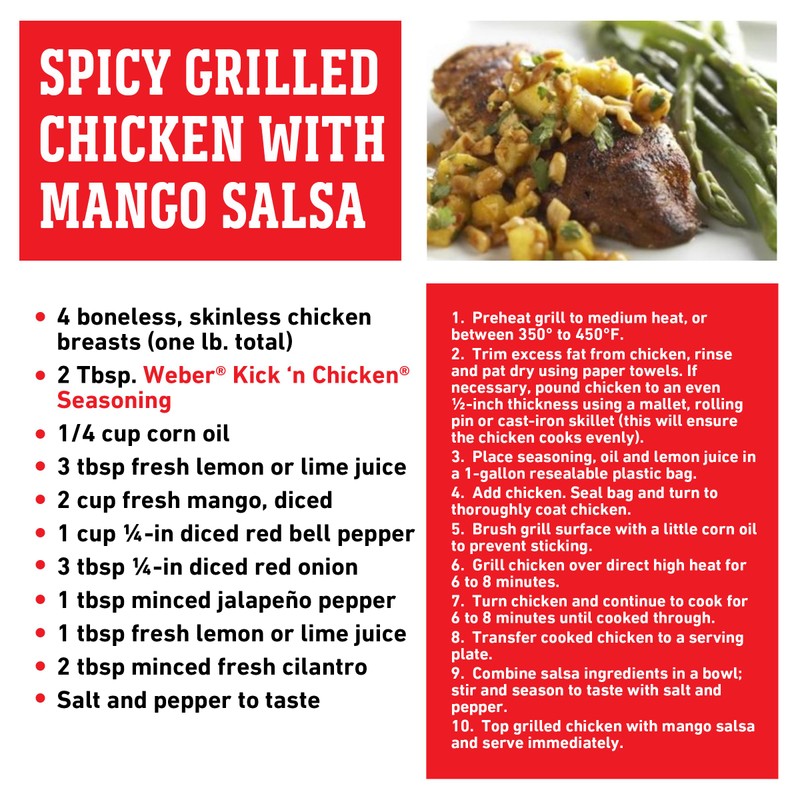 Weber Kick'n Chicken Seasoning, 11 oz