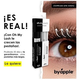 By Apple Original Oh My Lash Tratamiento Pestañas Dia Noche