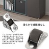 Caster Rubber Caster Wardrobe Caster Quiet Design Trolley Luggage Caster
