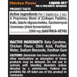 Liquid-Vet K9 Pre & PostBiotic Advanced (Chicken, 8oz/2Pack)