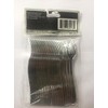 Silver Plastic Mini Fork- 24 count