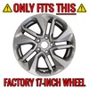Auto Reflections Set of 4 17" Wheel Skins for Honda