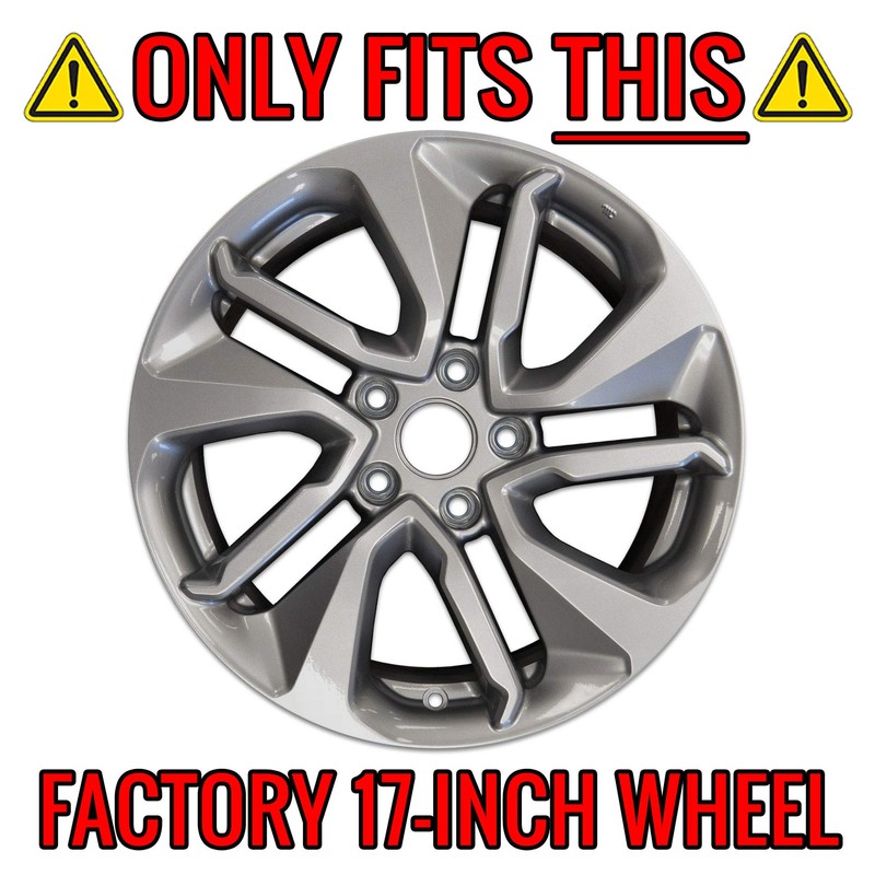 Auto Reflections Set of 4 17" Wheel Skins for Honda