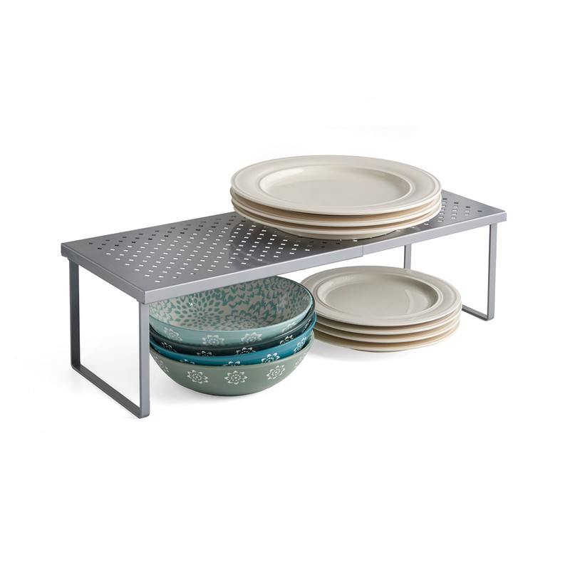 Nifty Expandable Shelf Rack Adjustable- Silver