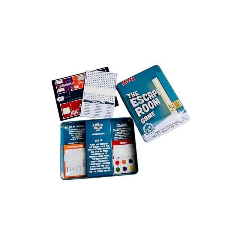 The Escape Room Mystery Game Large Deluxe Game in a