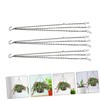 Gatuida 6pcs Heavy Duty Metal Hanging Chains for Planters Bird