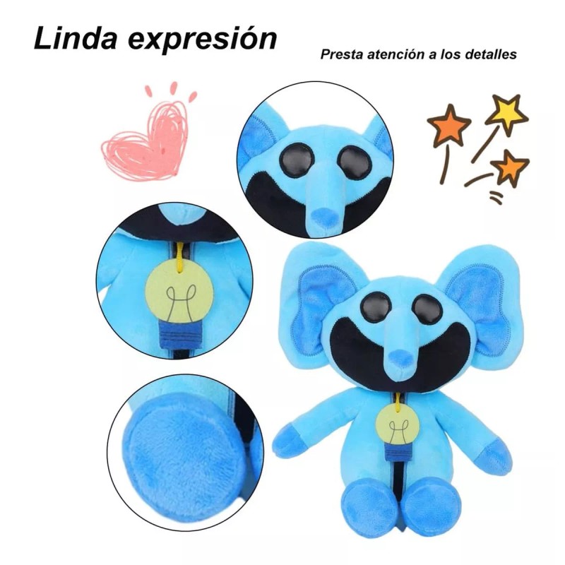Peluches 2 PCS Peluche Bubba Bubbaphant.- The Smiling Critters Color