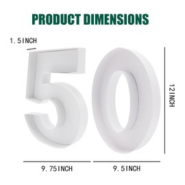 30.5cm Paper Mache Cardboard Number Food Tray Box for Charcuterie, Cupcakes, Birthdays, Anniversaries (50 Shape)