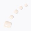 Dashing Diva Magic Press Pedicure Creamy White