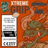 Xtremeauto Nitrile Gloves - Disposable Gloves, Diamond Grip Black Gloves