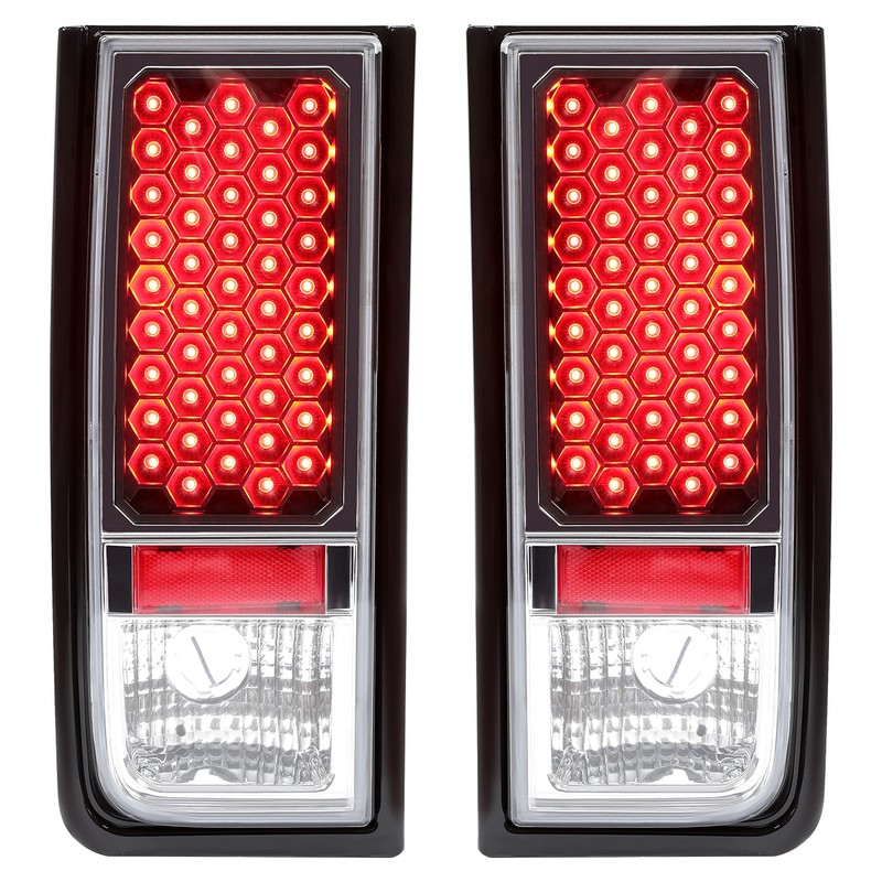 KUAFU LED Tail Light Compatible with 2003-2009 Hummer H2 Taillight