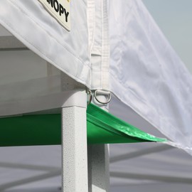 ABCCANOPY 10 Foot Canopy Rain Gutter for Pop up Canopy (Kelly Green)