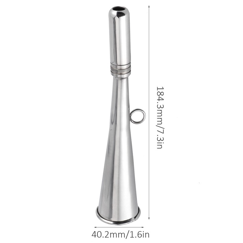 Handheld Foghorn 304 Stainless Steel Horn for Sailing Yacht Boat