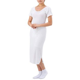 Sanbi Sarahiya Yukata Slip No. 176, Slip that can be worn with Yukata or Kimono, Short Length for Easy Foot Judgment, white