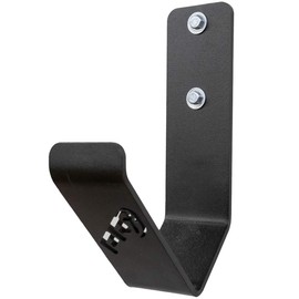 PRx Performance Exercise Rope Storage Hook, Wall Mounted Battle Rope Holder, Home or Commercial Gym Accessory, Heavy Duty USA Steel, Black Powder Coated (Rope Storage)