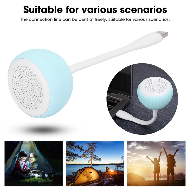 Portable Directly Plug In Computer Speakers Loudspeaker Box Flexible Connecting