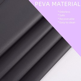 8 Pack Black Tablecloths Disposable Tablecloths Party Wipeable Plastic Tablecloths Waterproof Party Tablecloths for Indoor or Outdoor Birthdays, Weddings, Banquets, Christmas, etc. (137*276cm)