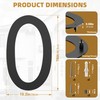 16 Inch Extra Large House Numbers For Outside, Oversized Floating