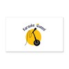 CafePress Karaoke Queen Rectangle Car Bumper Magnet