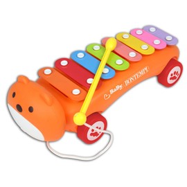 Bontempi | BabyMelody: Xylophone with Wheels for Little Musicians on the Move, 340 x 135 x 120 mm