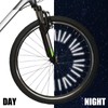 AOUZOVLI Pack of 12 Spoke Reflectors Bicycle Children Spoke Reflectors
