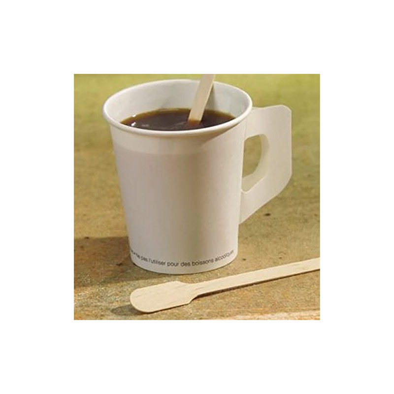 Papstar 16715, 1000 stirring sticks, wood, pure, 13 centimeter