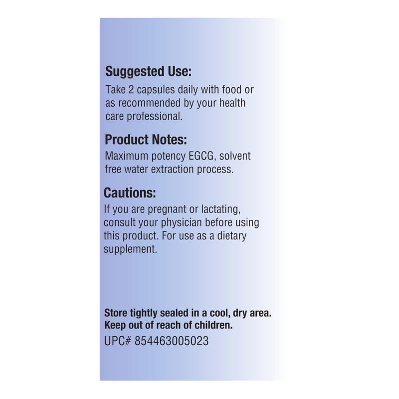 Relentless Improvement EGCG Green Tea Extract 90 Capsules 670mg Extract