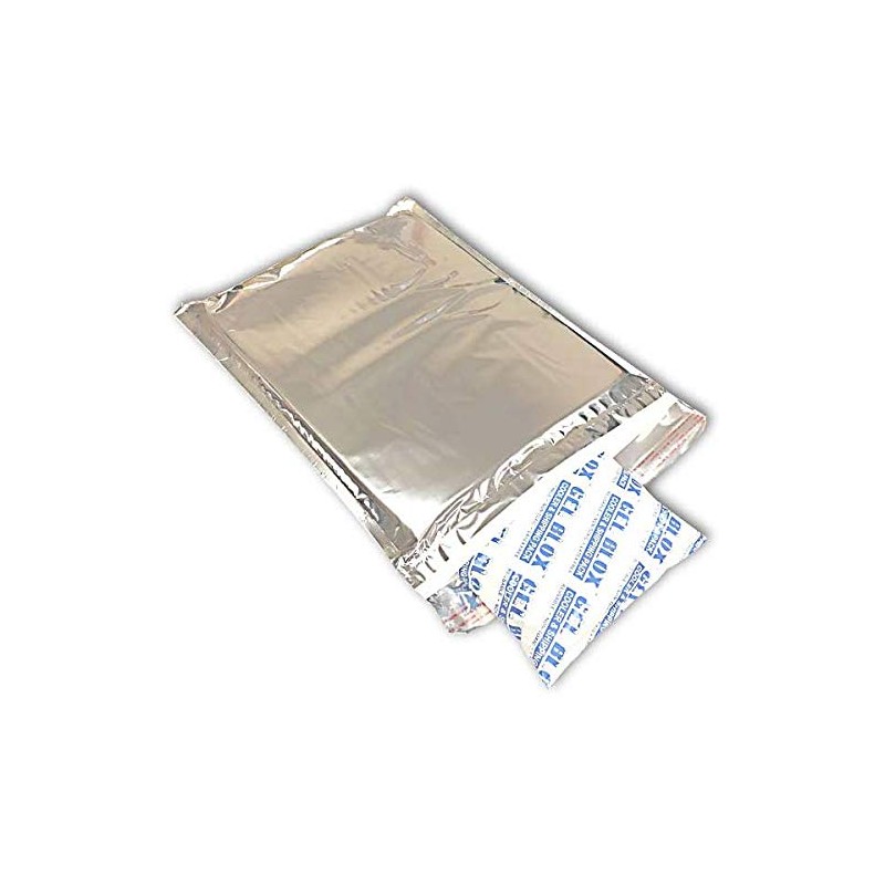 Kodiak Pack Insulated Mailers Metalized Envelopes for Cold Shipping, 15"