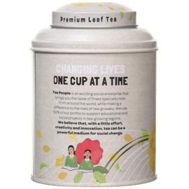 Tea People Bai Mu Dan, 50 g Loose Leaf Tea in Tin Caddy