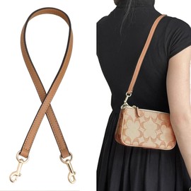 jiesinlov 26.4IN Microfiber Leather Purse Shoulder Straps Replacement for Handbag or Bucket Bag(67CM-LIGHT BROWN)