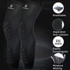 HOPEFORTH Knee Calf Padded 2 Pack Compression Leg Sleeve Shin