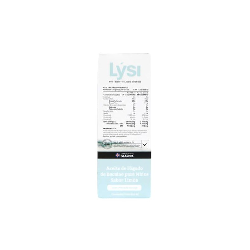 Aceite De Hígado De Bacalao Junior Lys By Gaero Shop