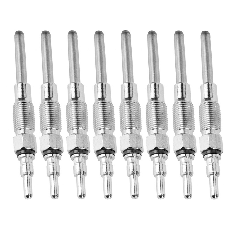 8pcs/set Car Glow Plugs Spark Plugs Set Fit For Ford
