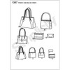 Simplicity 1387 Assorted Tote Bag, Purse, and Clutch Sewing Patterns,