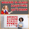 150 PCS Large 6" Bulletin Board Letters Set, Strawberry Classroom