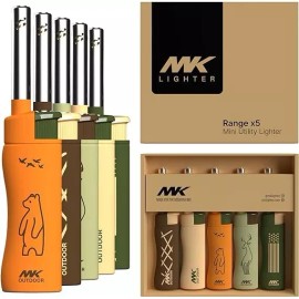 MK LANTERN LIGHTER 5 PACK ASSORTED COLORS
