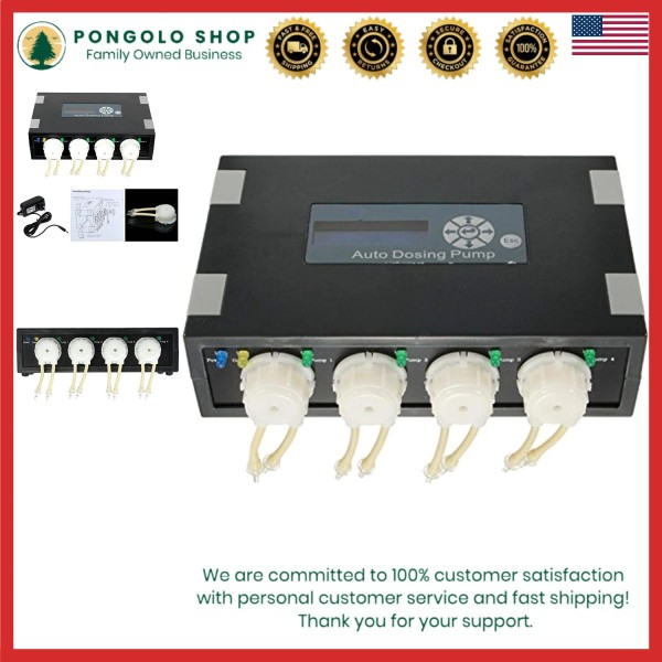 Unbranded User-Friendly Programmable Dosing Pump - 70L/min Ideal for Aquarium