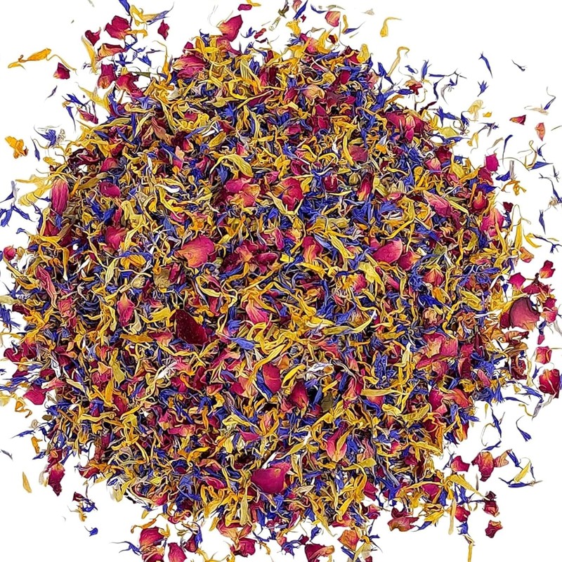 Drink Botanicals Ireland | Dried Blue Cornflower, Rose Petals, Marigold
